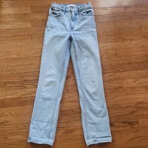 Abercrombie & Fitch Light Blue Straight Leg Jeans